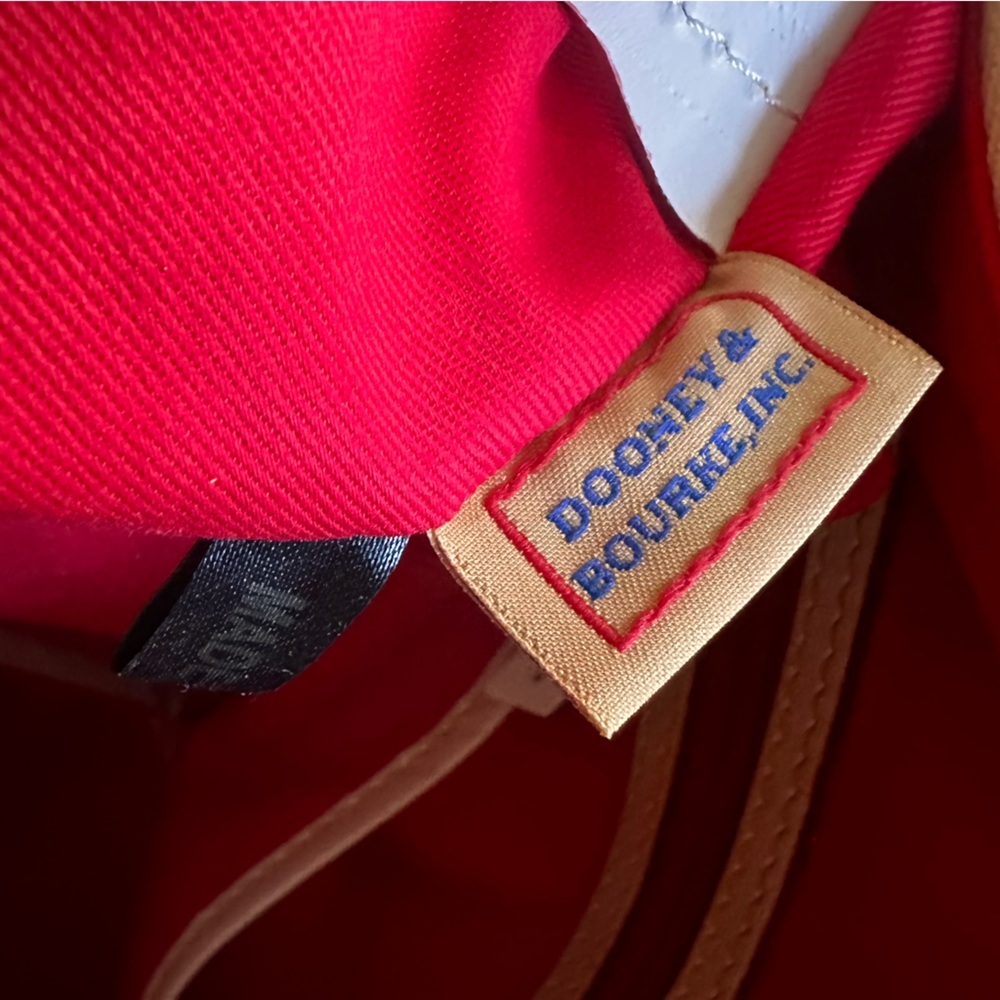 Dooney & Bourke Floral Botanical Boston Bag Rainbow Zipper - Picture 12 of 13